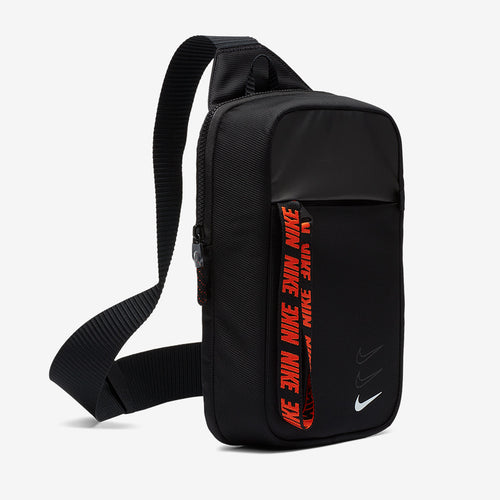 Nike Essentials Large Hip Pack (Black/White/Orange)(BA6144-010)
