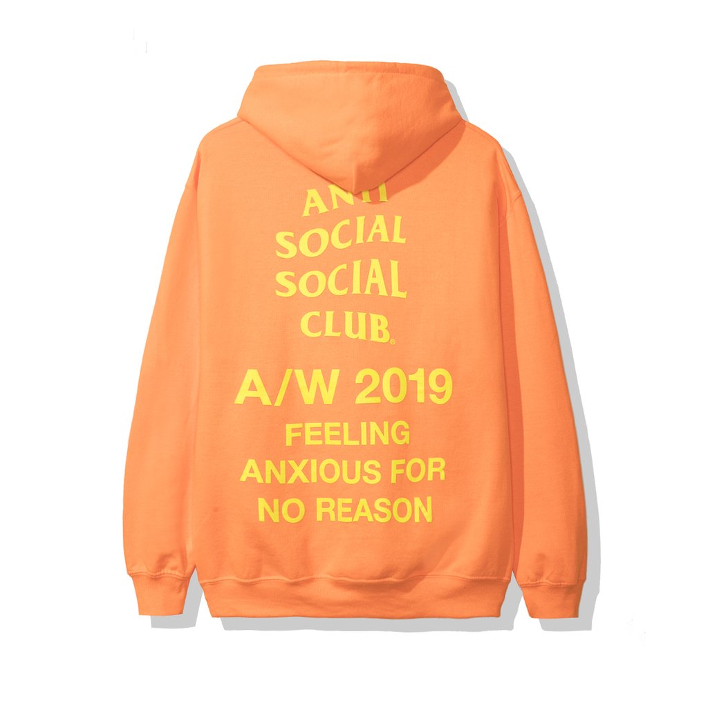 ASSC Feeling Anxious Hoodie A/W '19 Drop (Orange) – Trilogy Merch PH