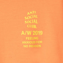 ASSC Feeling Anxious Hoodie A/W '19 Drop (Orange)
