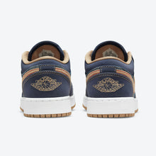 Women's / GS Air Jordan 1 Low SE "Denim" (Midnight Navy/Muslin/University Red)(DM4692-400)