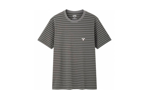 KAWS x Uniqlo BFF Striped Tee (Gray)