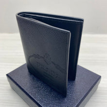 PRADA Saffiano Compact Wallet (Black)(2MO004)