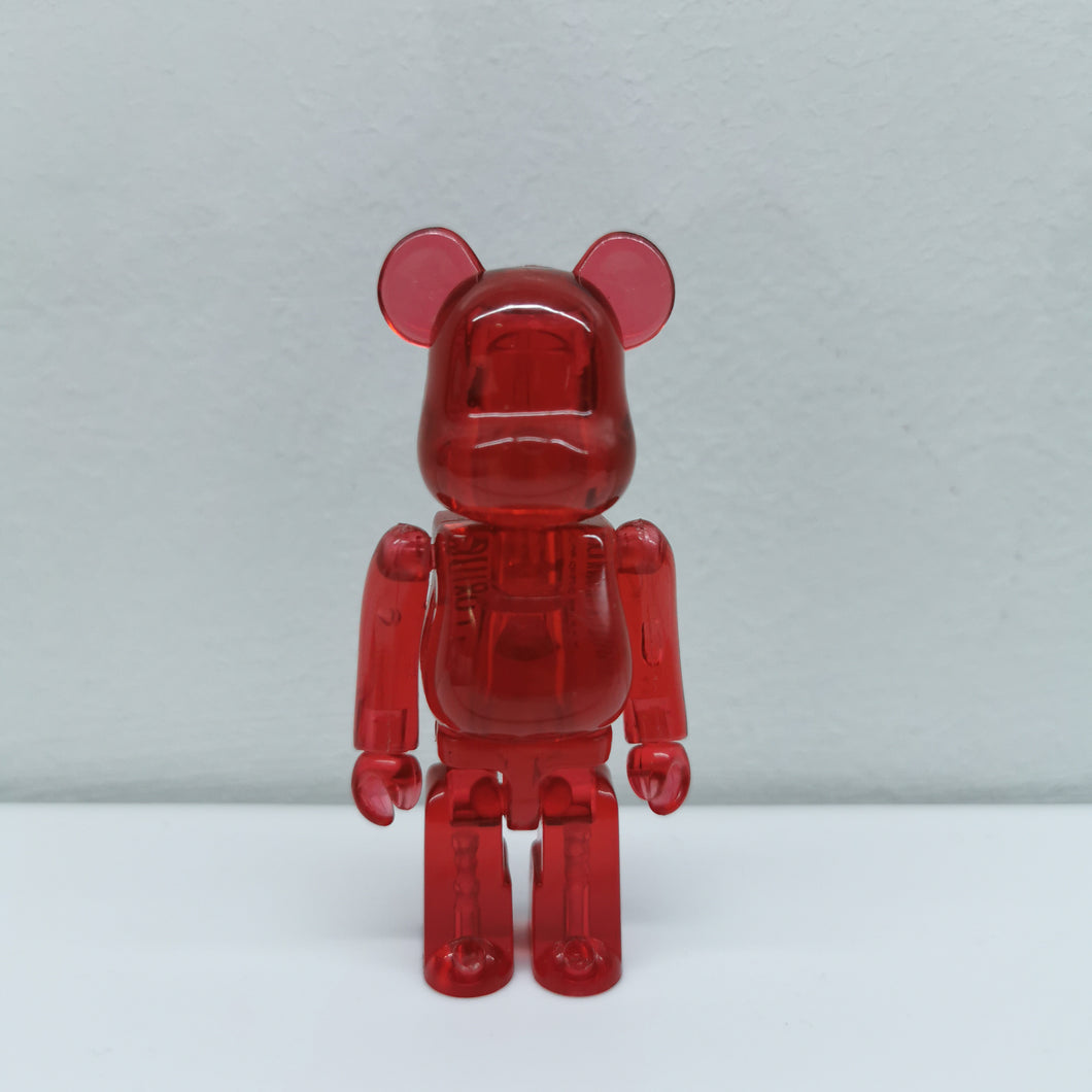 Bearbrick Red JELLYBEAN SERIES 18 | 100% | No box | Pre-owned