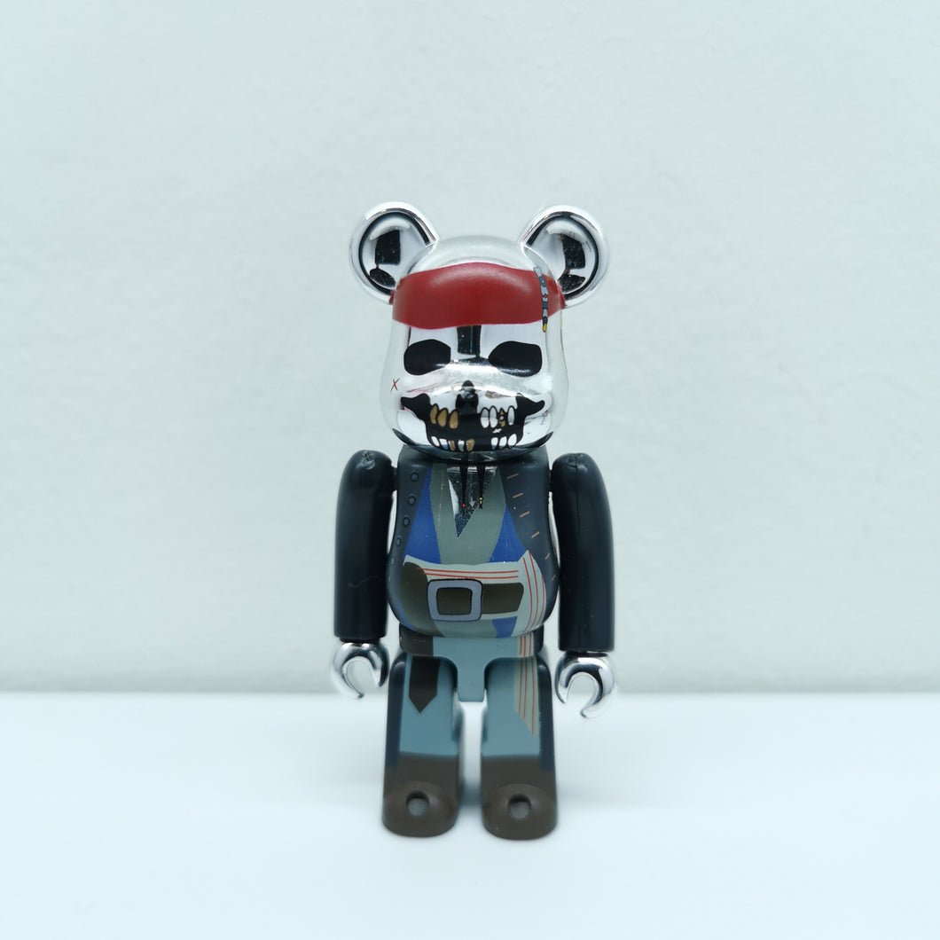 Bearbrick PIRATES of the CARIBBEAN on STRANGER TIDES SERIES 22 | 100% | No box | Pre-owned (2011)