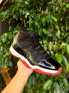 (VNDS) Men's Air Jordan 11 Retro "Playoff Breds" 2019 (Black/White-Varsity Red)(378037-061)