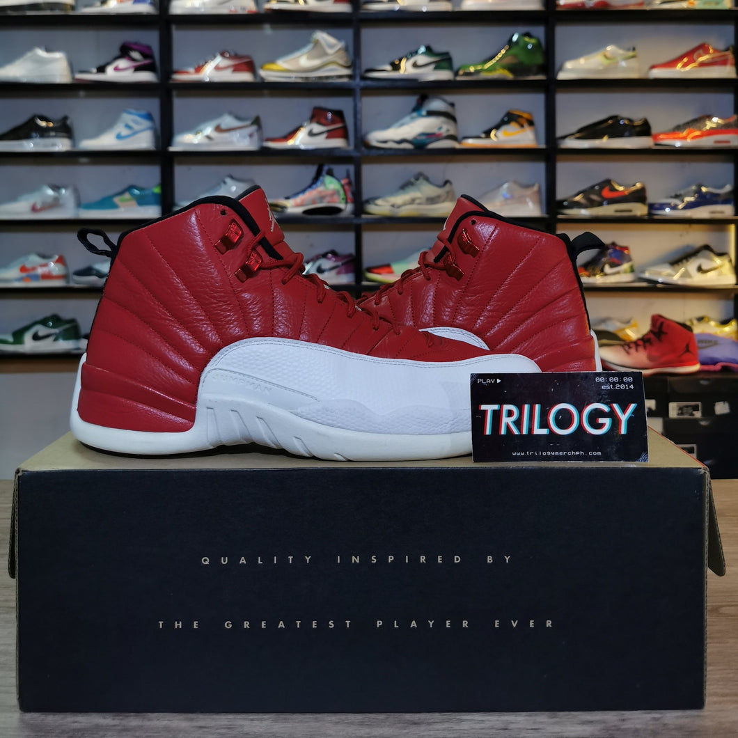 Mens jordan sales 12 gym red