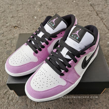 Air Jordan 1 Low SE (White/Violet Shock/Black)(CK3022-503)