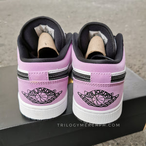 Air Jordan 1 Low SE (White/Violet Shock/Black)(CK3022-503)