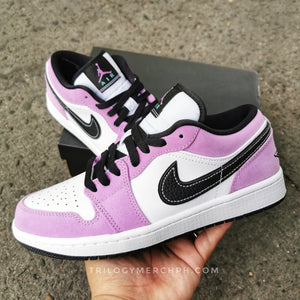 Air Jordan 1 Low SE (White/Violet Shock/Black)(CK3022-503)