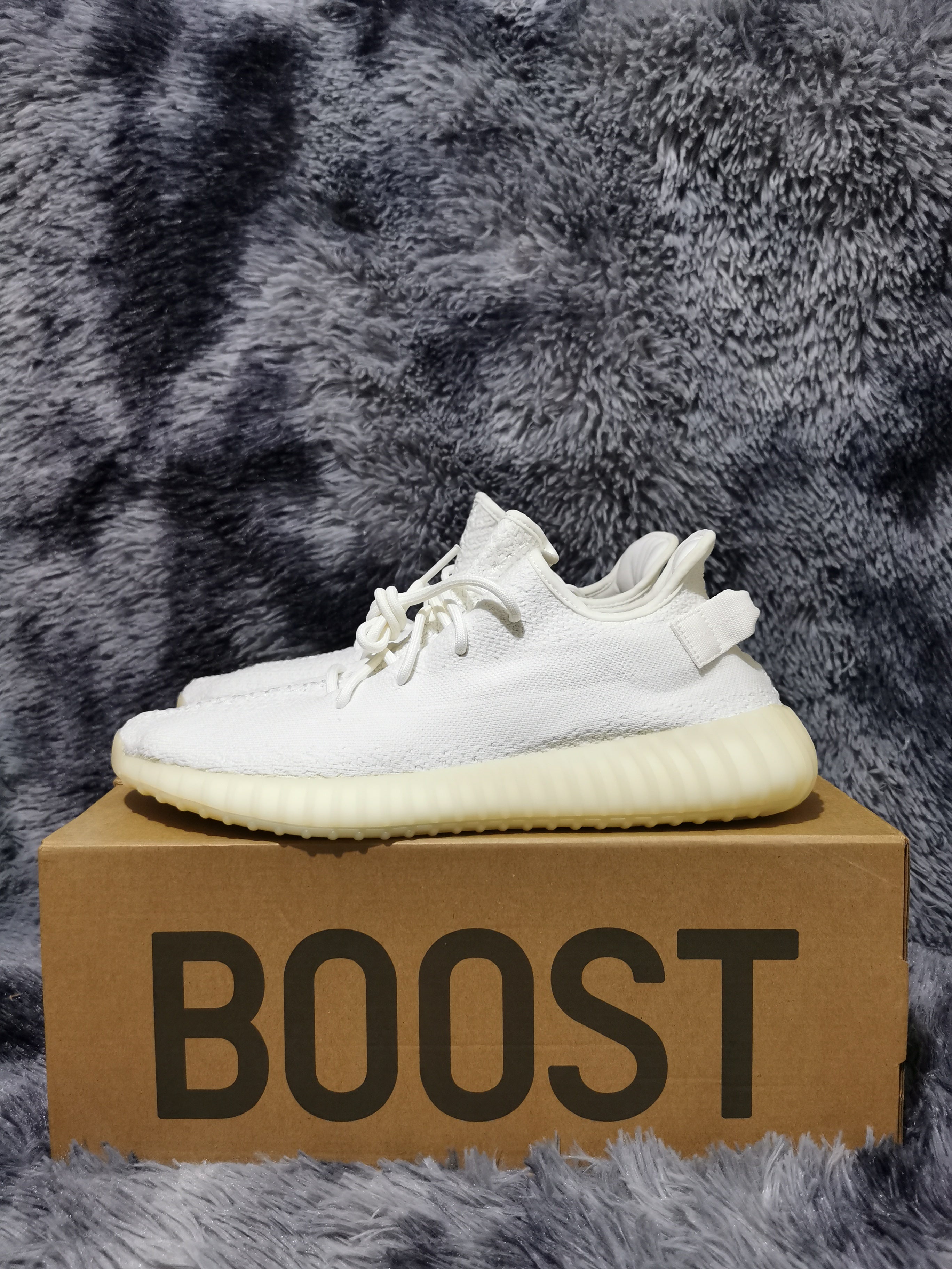 yeezy 350 cream white real