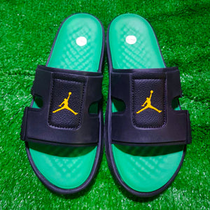 Air Jordan Hydro 8 Slides "Noble Green" (Noble Green/Black)(CD2803-007)