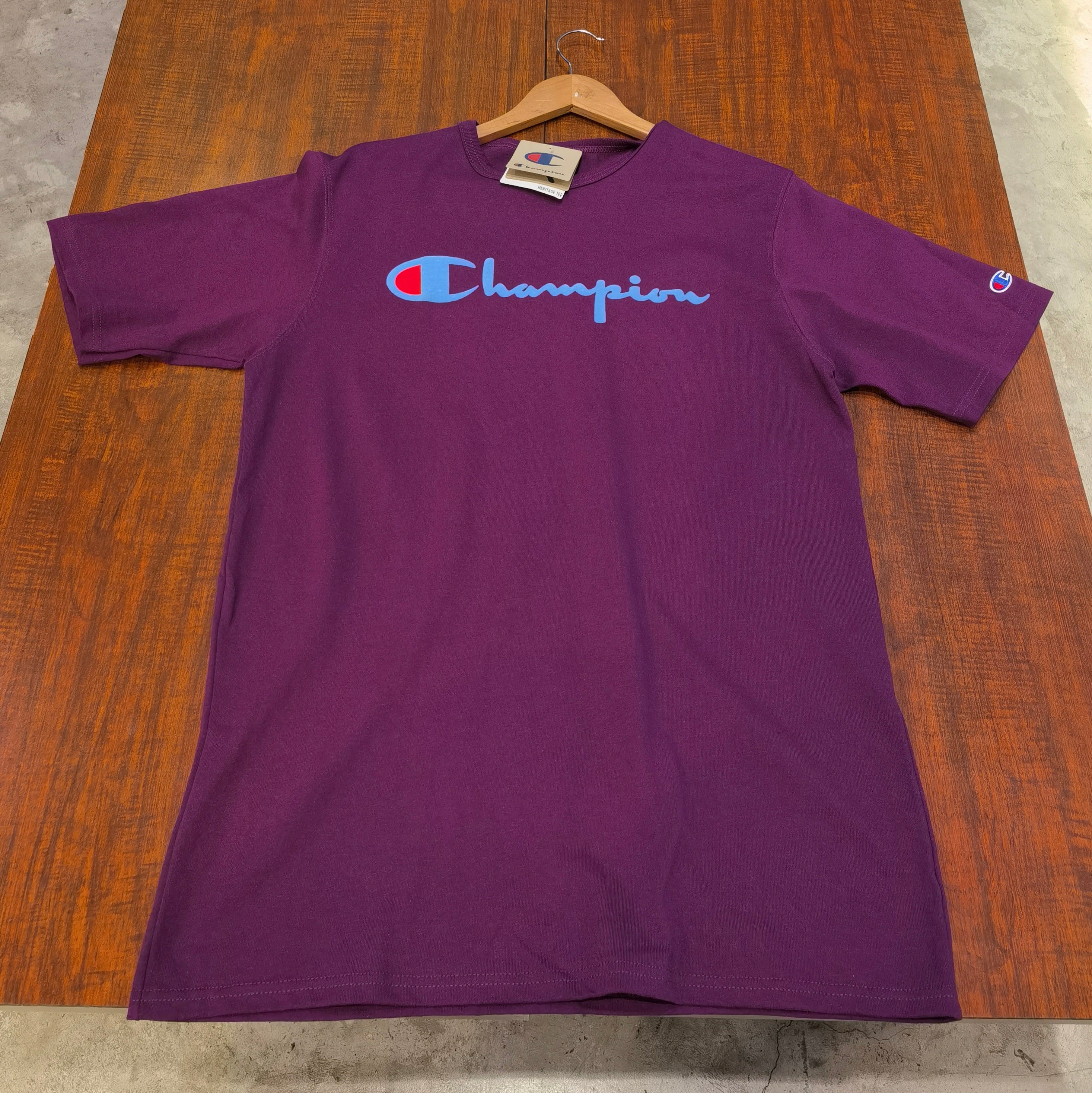 Champion tee online purple