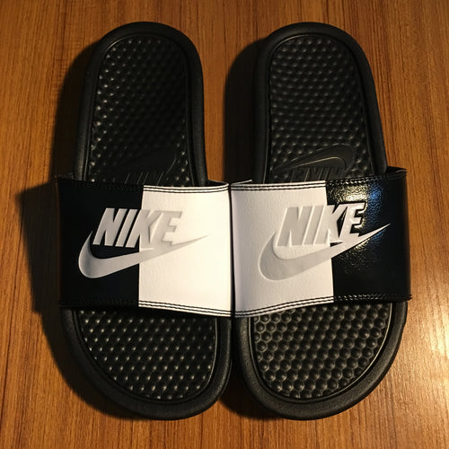 Nike Benassi JDI Two Tone (Black & White)