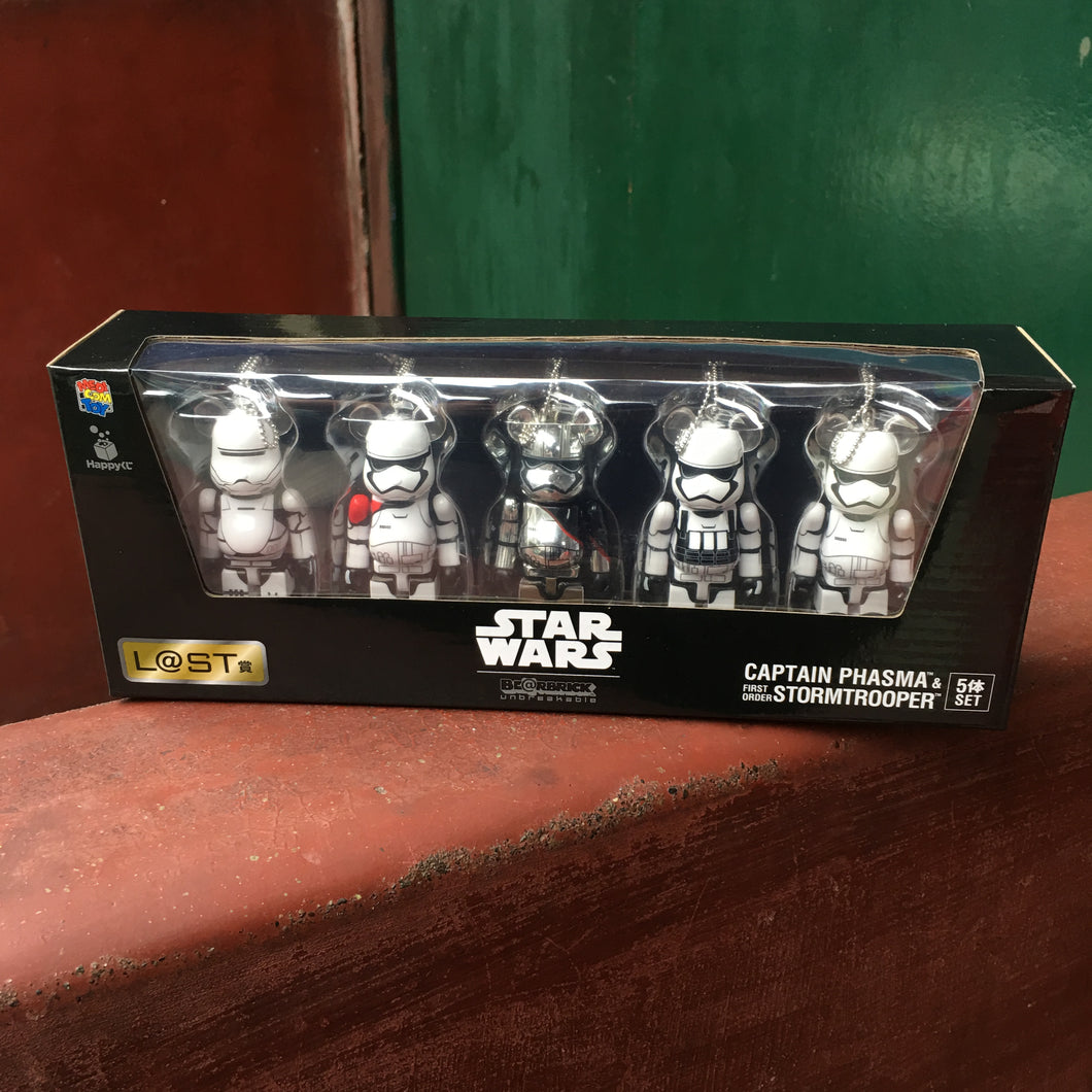 BE@RBRICK x Disney Star Wars 5-pack Captain Phasma & First Order Storm Strooper (100%)