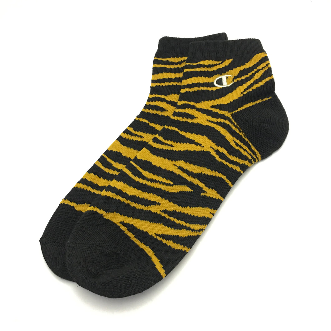 Champion Ankle Socks Camo Gold (Black-Yellow)(1 PAIR)