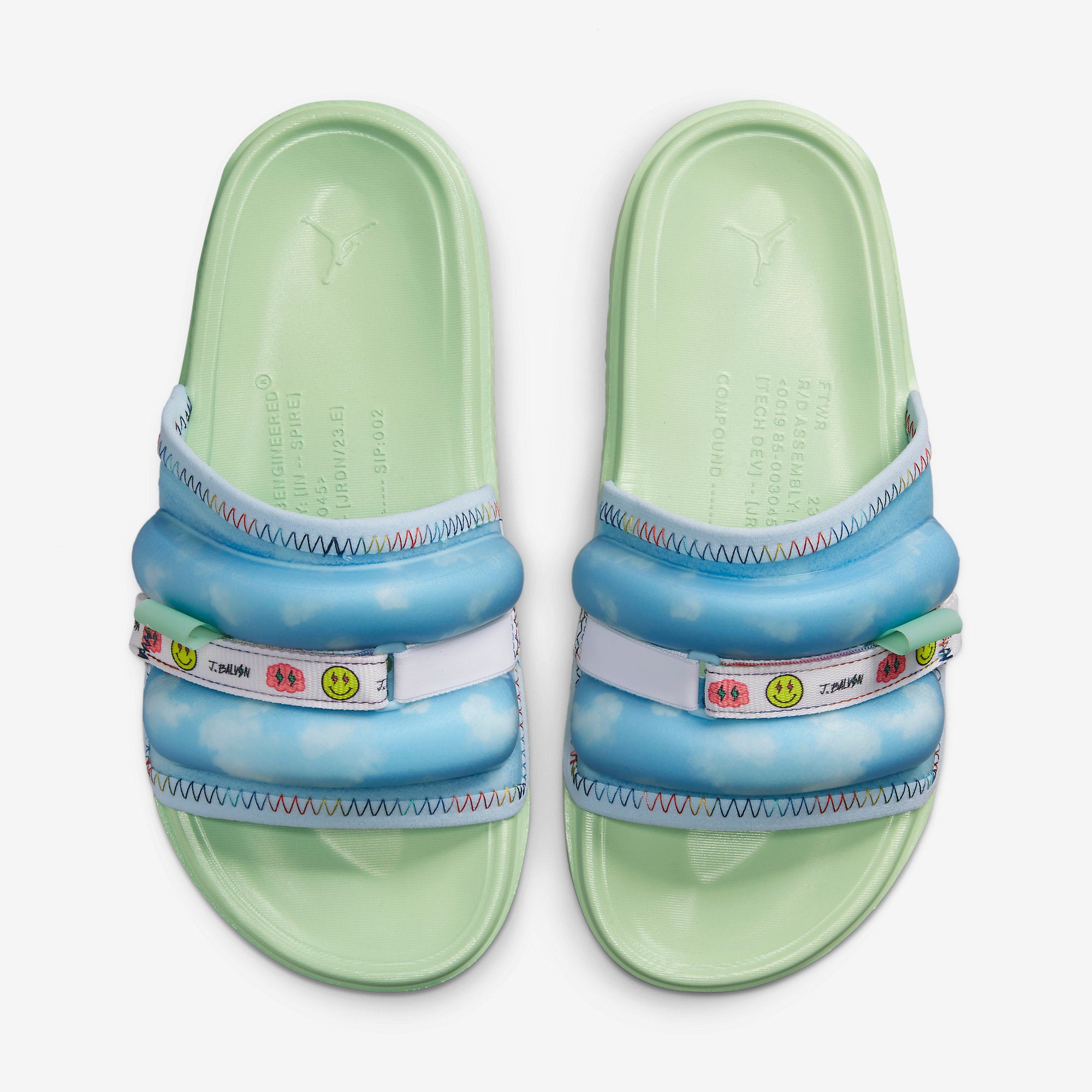 J. Balvin x Air Jordan Super Play Slides (DR1330-413) – Trilogy Merch PH