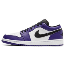 Men's Air Jordan 1 Low "White Court Purple" (553558-500)