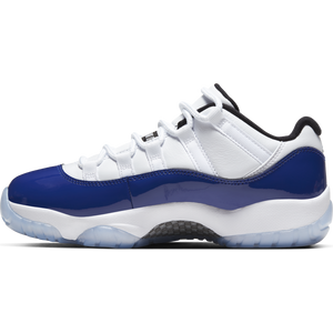 Women's Air Jordan 11 Retro Low "Concord Sketch" (White/Black/Concord)(AH7860-100)