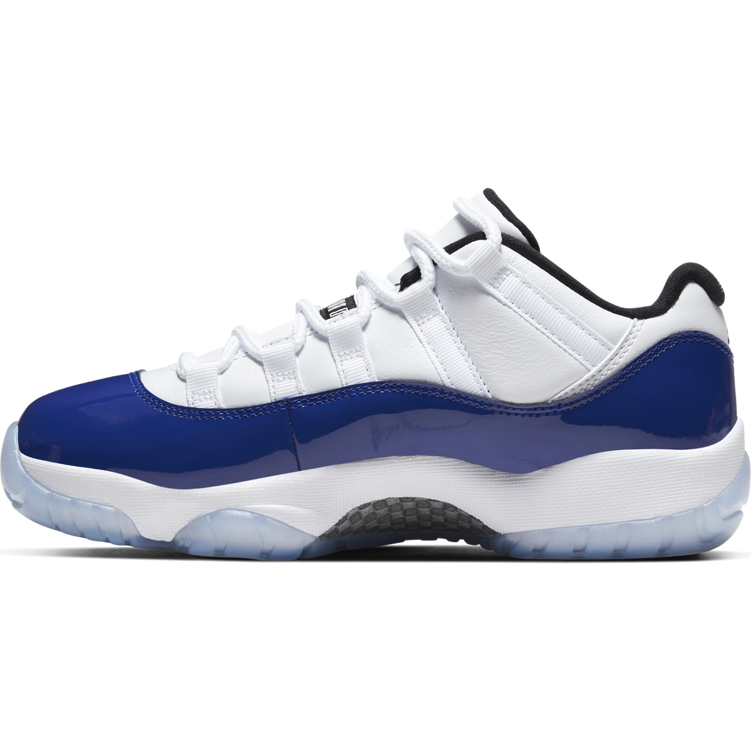 Jordan 11 concord low top cut