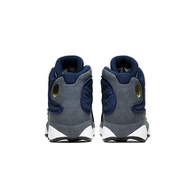 GS Air Jordan 13 Retro "Flint" (Navy/University Blue/Flint Grey/White)(884129-404)