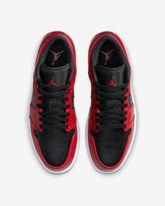 Men's Air Jordan 1 Low "Reverse Breds" (Gym Red/Black/White)(553558-606)