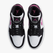 Women's Air Jordan 1 Mid "Magenta" (White/Black/Cactus Flower)(BQ6472-005)