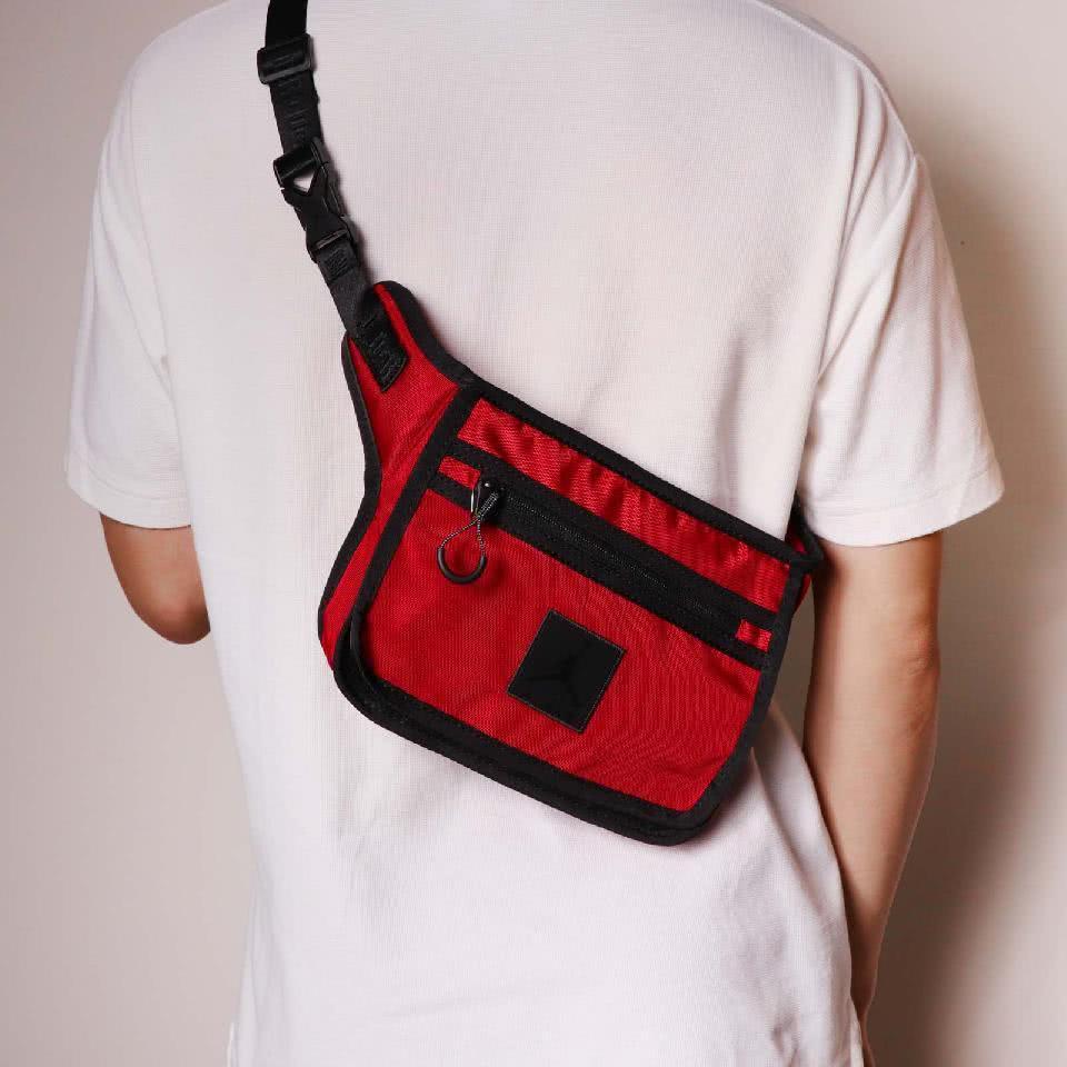  Nike Air Jordan Collaborator Belt Bag (One Size, Gym Red) :  Clothing, Shoes & Jewelry