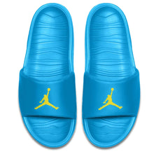 Men's Air Jordan Break Slides (Laser Blue/Opti Yellow)(AR6374-402)