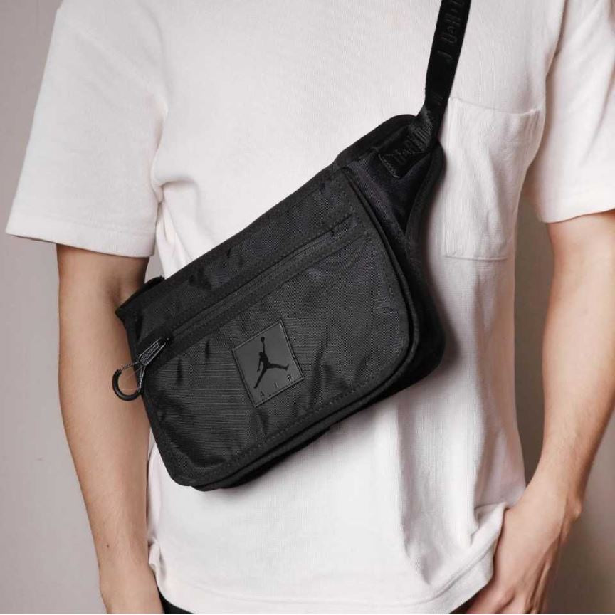 Air Jordan Collaborator Fanny Pack Belt Bag (Black)(9A0331-023)