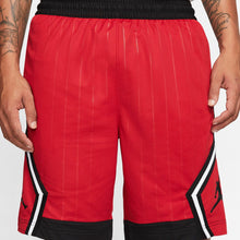 Men's Air Jordan Jumpman Diamond Shorts (Gym Red/Black)(CD4908-687)