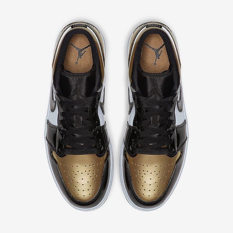 Men s Air Jordan 1 Low Gold Toe Trilogy Merch PH
