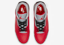 GS Air Jordan 3 Retro SE "Red Cement" (Fire Red/Cement Grey/Black)(CQ0488-600)