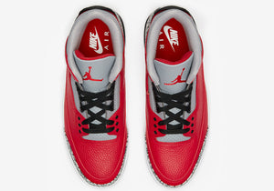 Men's Air Jordan 3 Retro SE "Red Cement" (Fire Red/Cement Grey/Black)(CK5692-600)