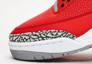 Men's Air Jordan 3 Retro SE "Red Cement" (Fire Red/Cement Grey/Black)(CK5692-600)