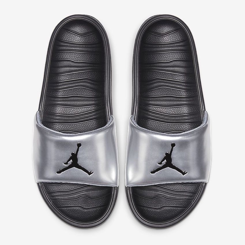 Jordan break slide silver 2025