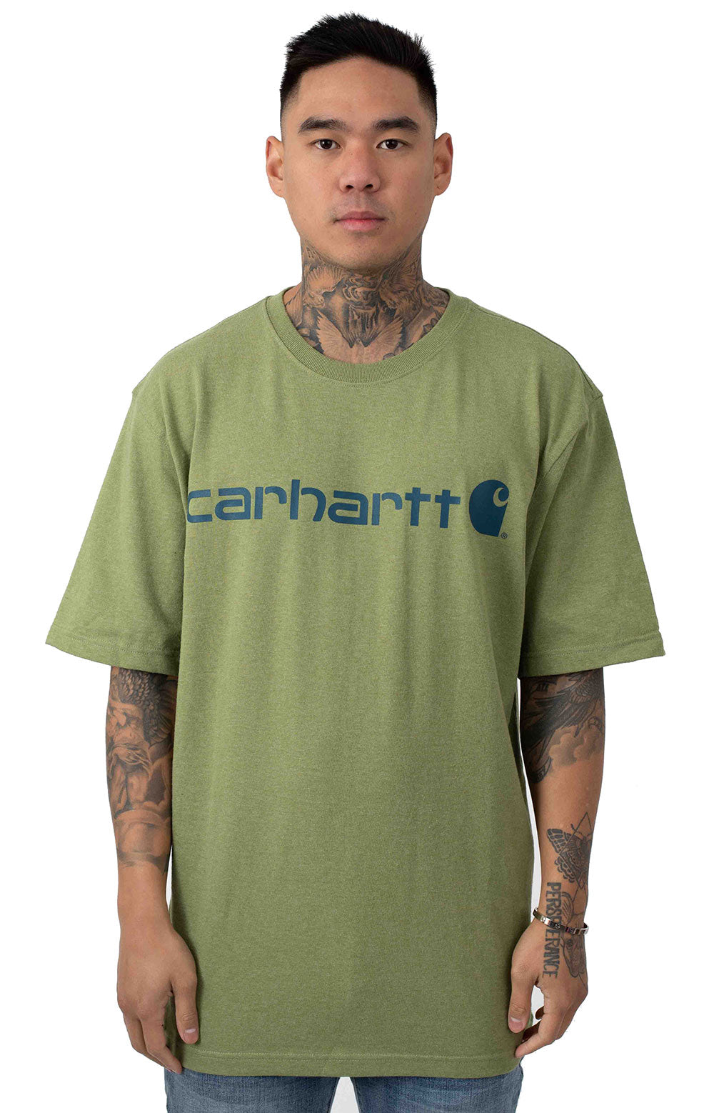 Carhartt green t shirt 2025