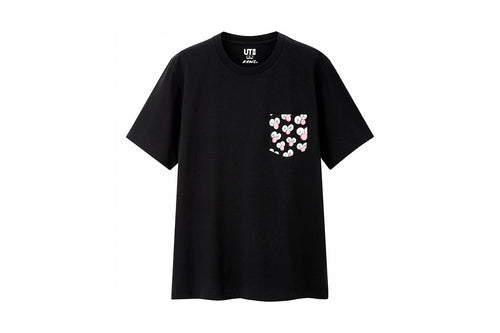 KAWS x Uniqlo BFF Pocket Tee (Black)