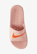 Women's Nike Kawa Shower Slides (Coral Starfish/Stardust)