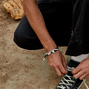 Rastaclat x MLB New York Yankees - Outfield Knotted Bracelet