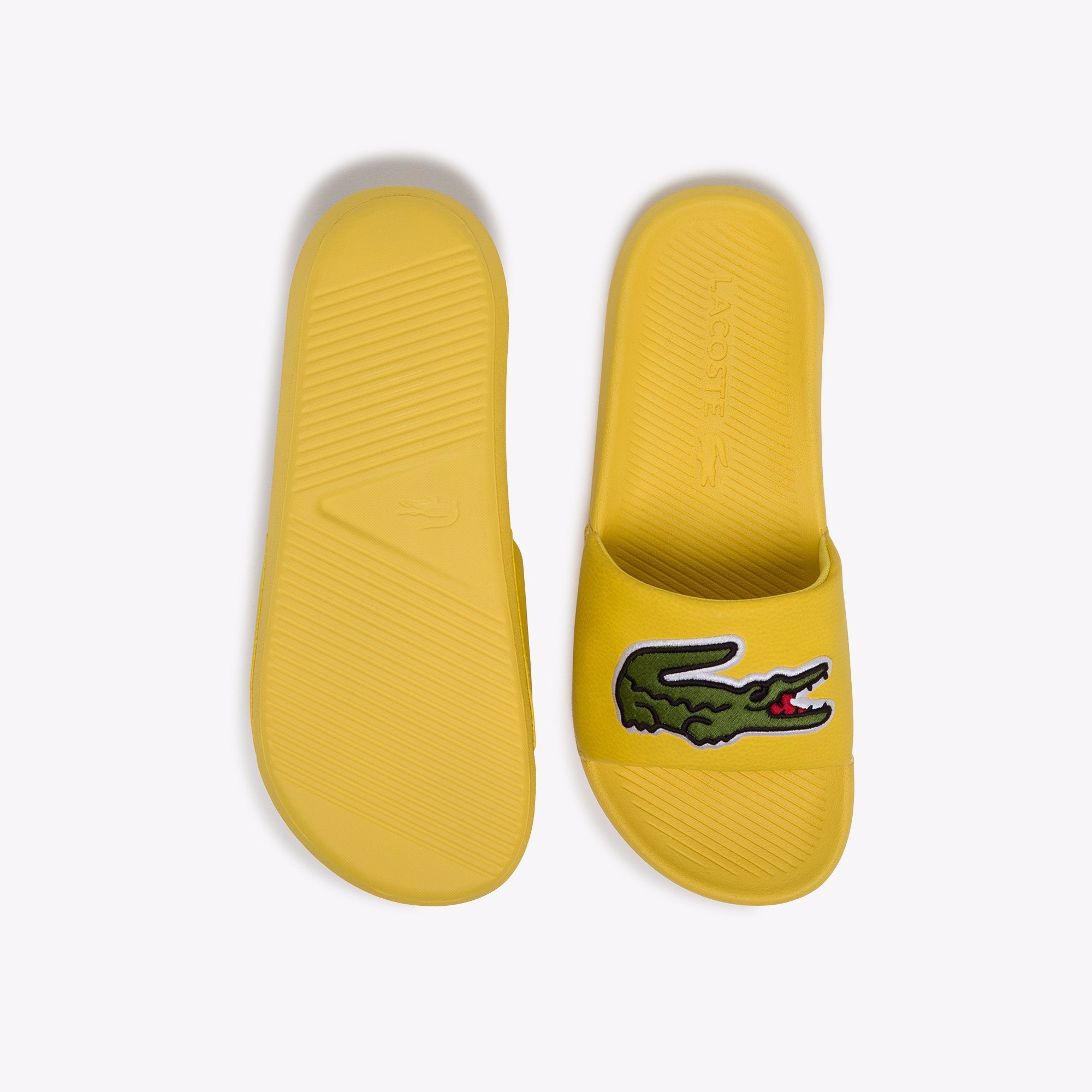 Mens yellow slides sales
