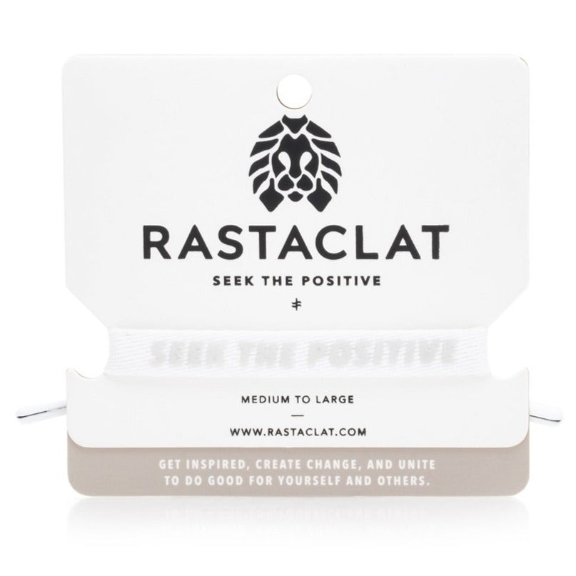 Rastaclat Seek The Positive - White
