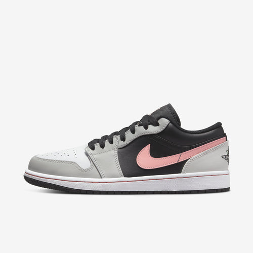 Men's Air Jordan 1 Low (Bleached Coral/Grey Fog)(553558-062)