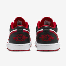 Air Jordan 1 Low "Reverse Black Toe" (White/Gym Red/Black)(553558-163)