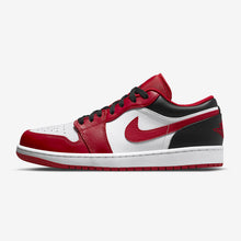 Air Jordan 1 Low "Reverse Black Toe" (White/Gym Red/Black)(553558-163)