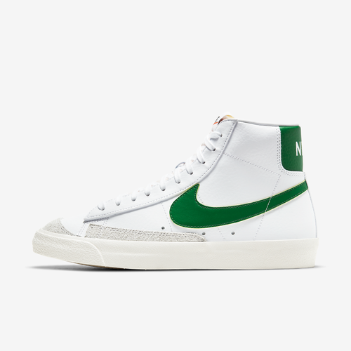 Men's Nike Blazer Mid '77 Vintage (White/Sail/Black/Pine Green)(BQ6806-115)