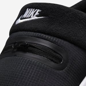 Men's Nike Burrow Cozy Slides (Black/White)(DC1456-001)