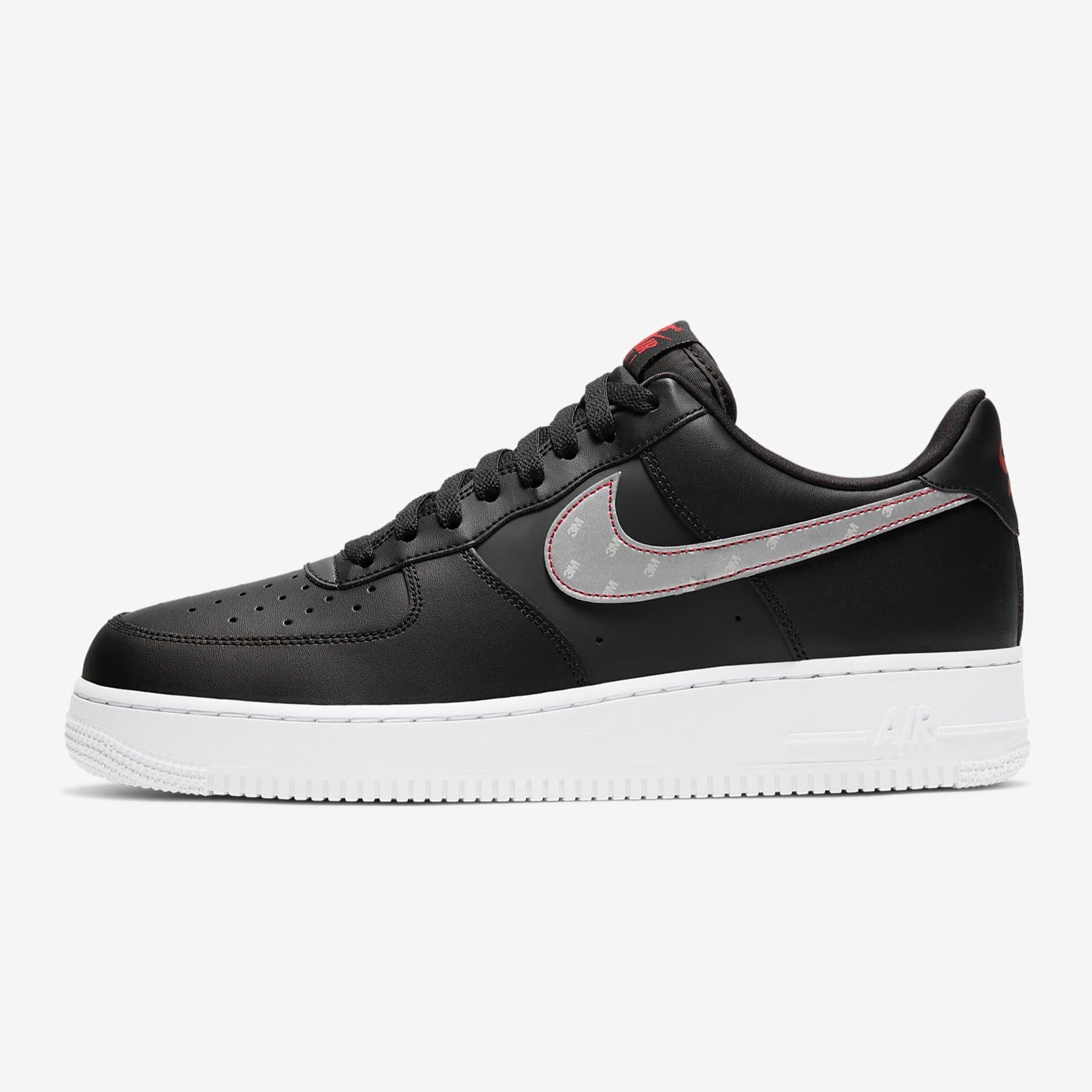 Air force outlet 1 black reflective