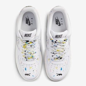 Men's Nike Air Force 1 07 LV8 "Paint Splatter" (White/Sail/Multicolor)(CZ0339-100)