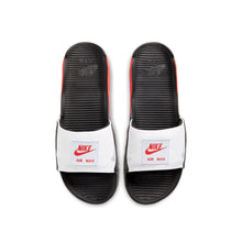 Men's Nike Air Max 90 "White Breds" Slides (White/Black/Chile Red)(BQ4635-003)