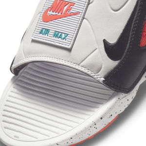 Men's Nike Air Max 90 Slides (White/Black/Turf Orange)(BQ4635-102)